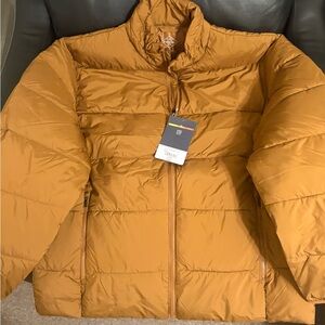 St. John's Bay Tan Puffer Jacket